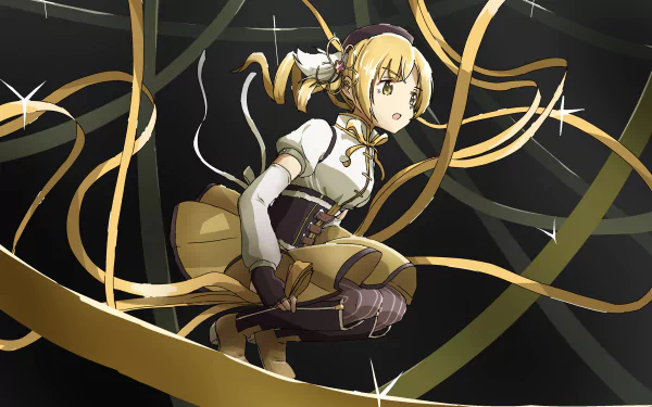 Mami Tomoe Anime Puella Magi Madoka Magica HD Desktop Wallpaper | Background Image