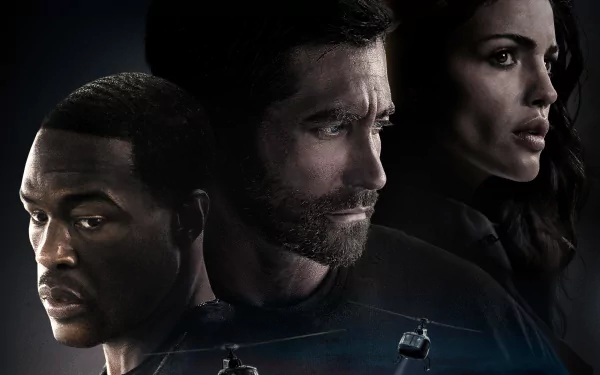 Eiza Gonzalez Yahya Abdul-Mateen II Jake Gyllenhaal movie Ambulance (Movie) HD Desktop Wallpaper | Background Image