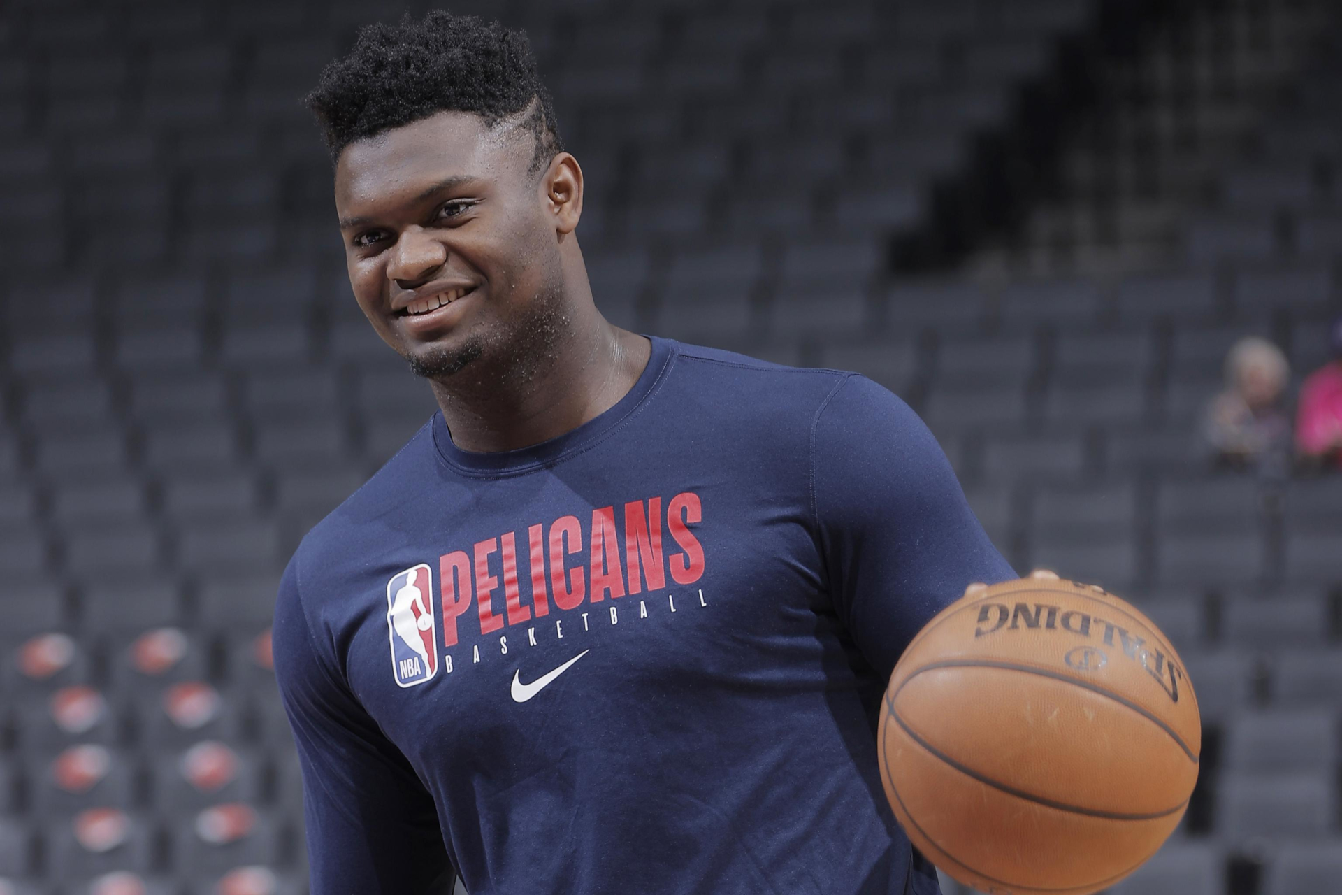 Zion Williamson HD Wallpaper – Power Pose New Orleans #1