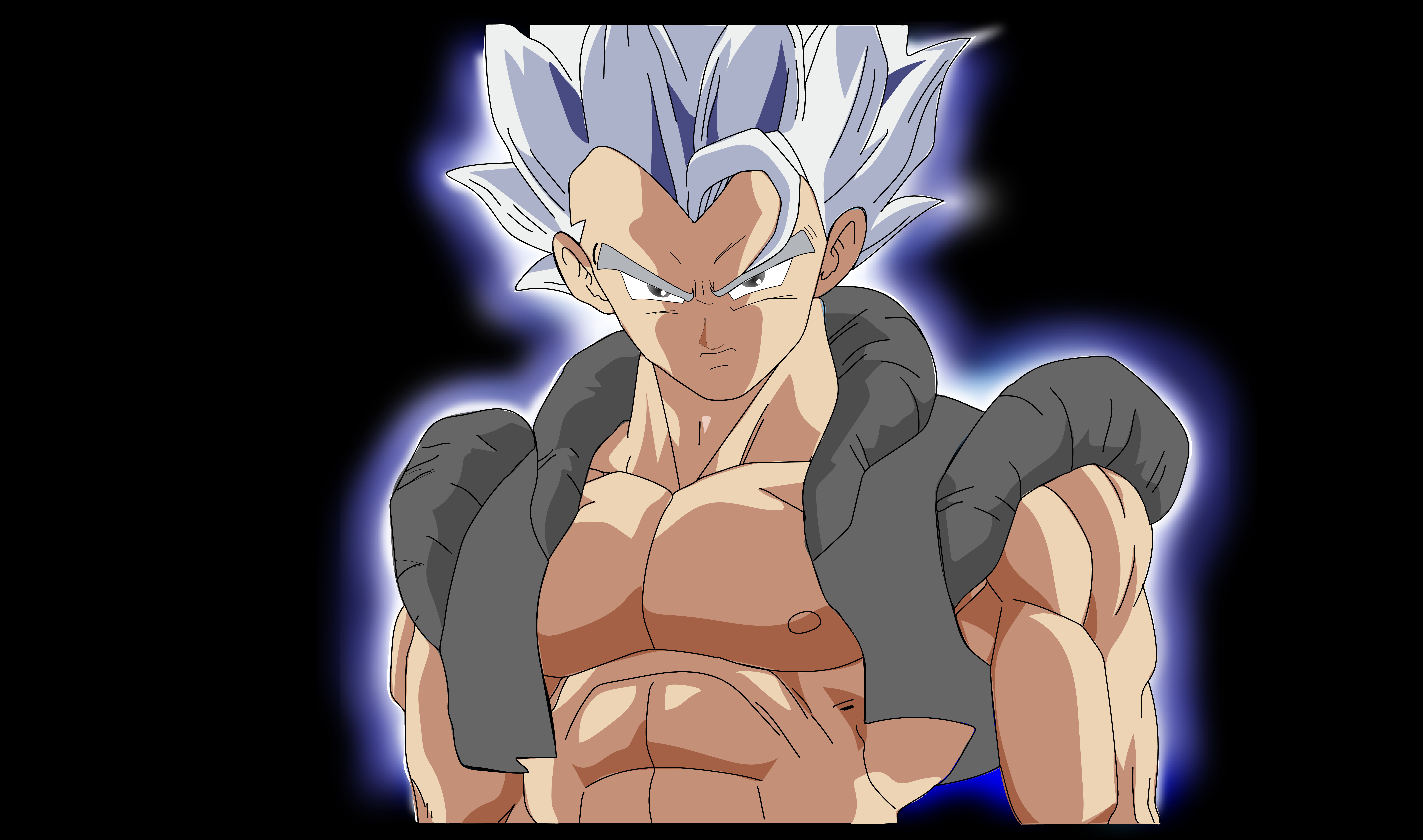 Gogeta blue, dragon, ball, super, broly, ssgss, saiyan, HD phone