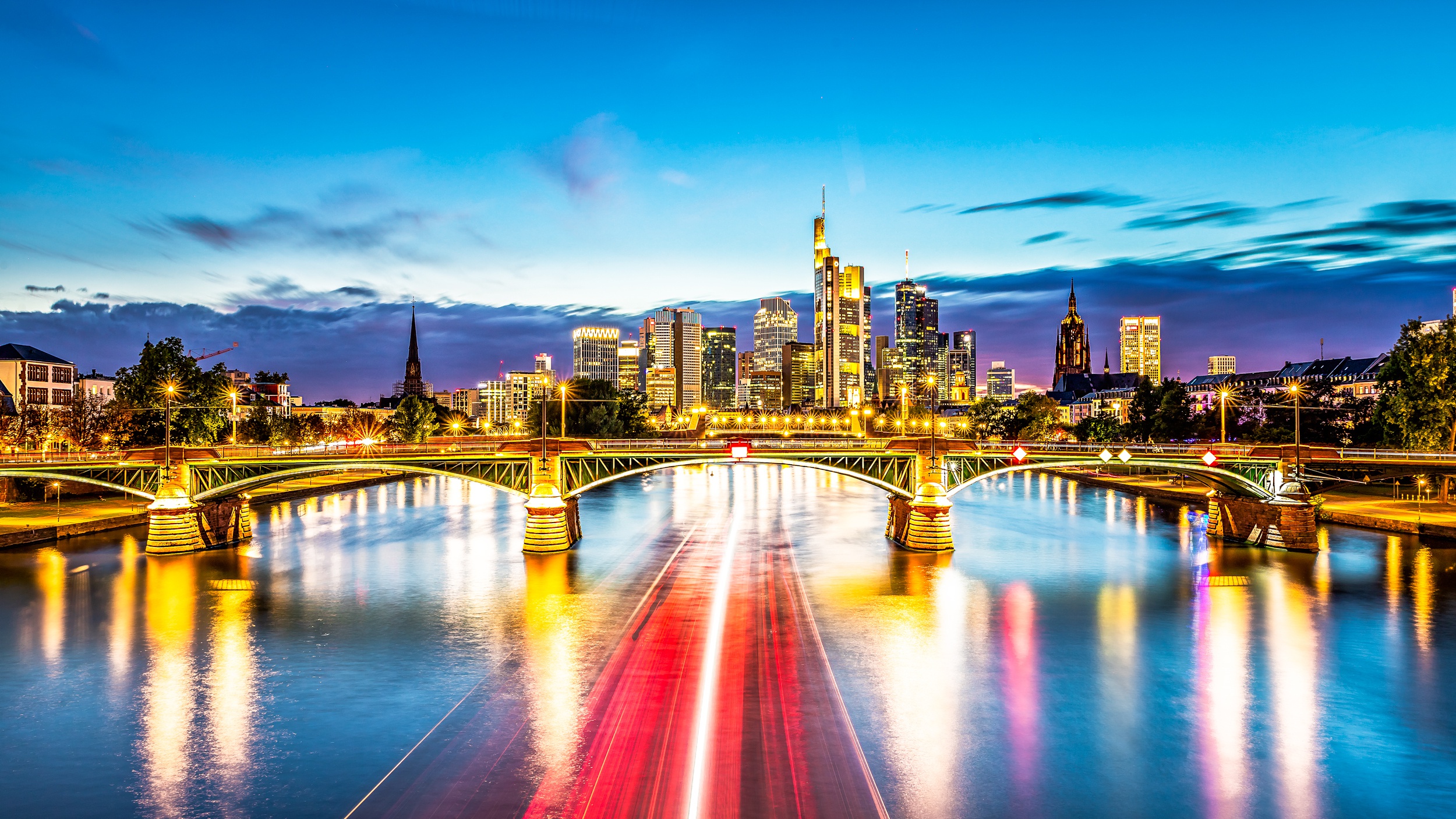 Man Made Frankfurt HD Wallpaper | Background Image