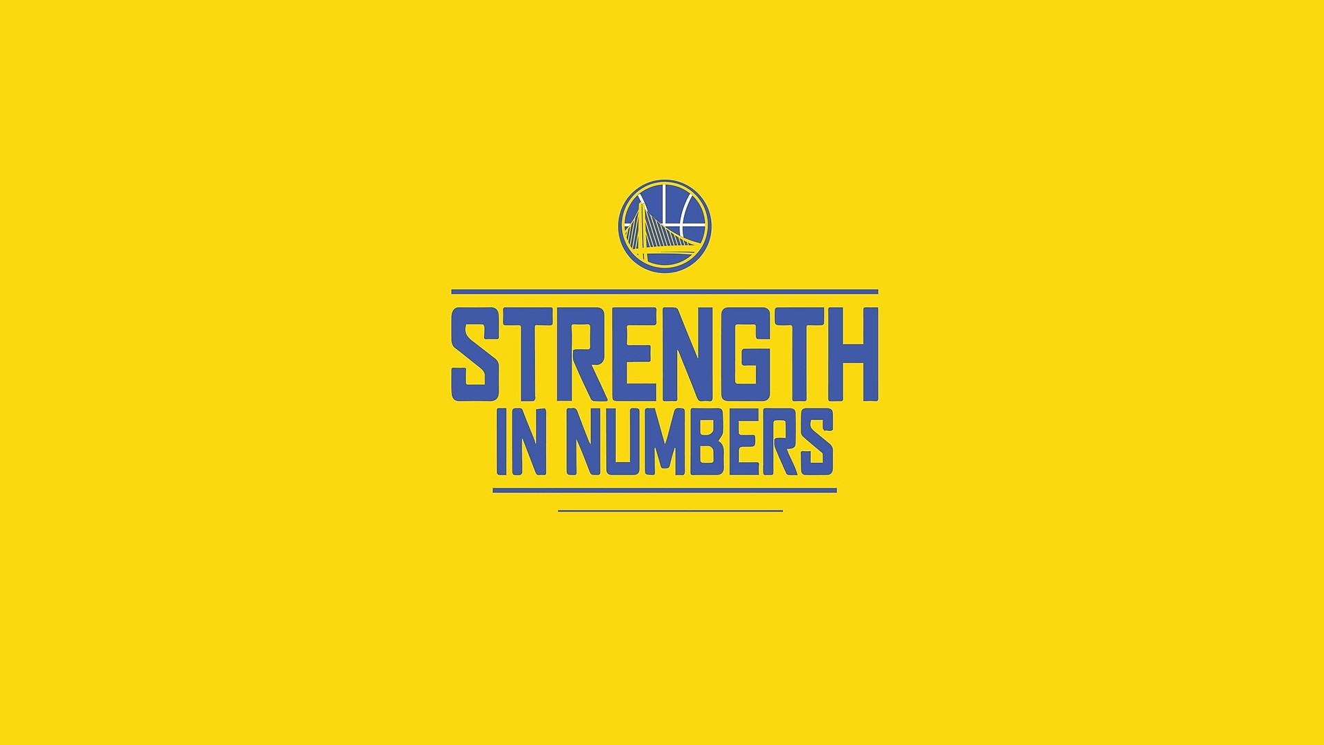 Strength in Numbers, golden, state, warriors, HD phone wallpaper