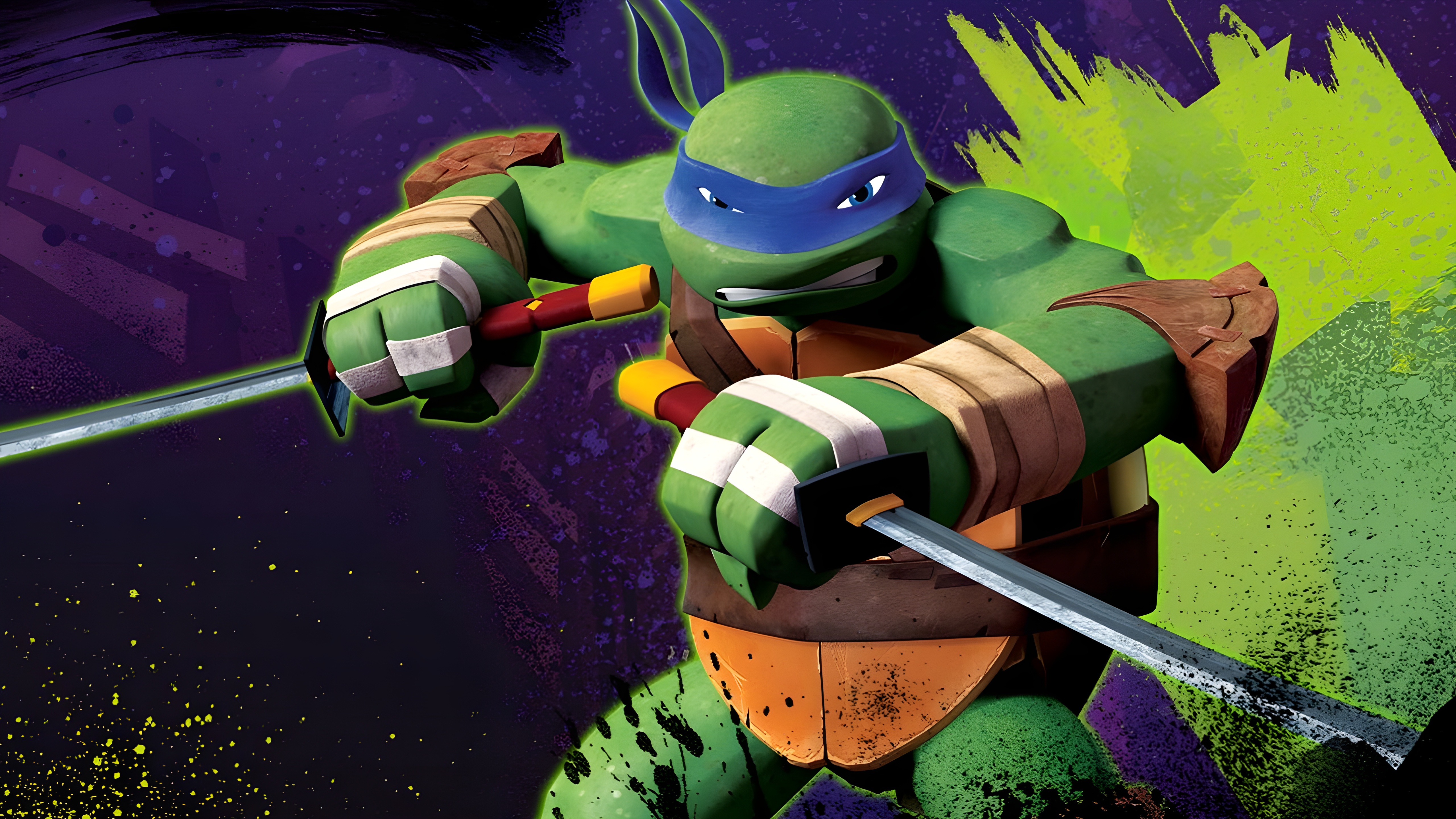 Tmnt Leonardo Comic Wallpaper Teenage Mutant Ninja Turtles TMNT