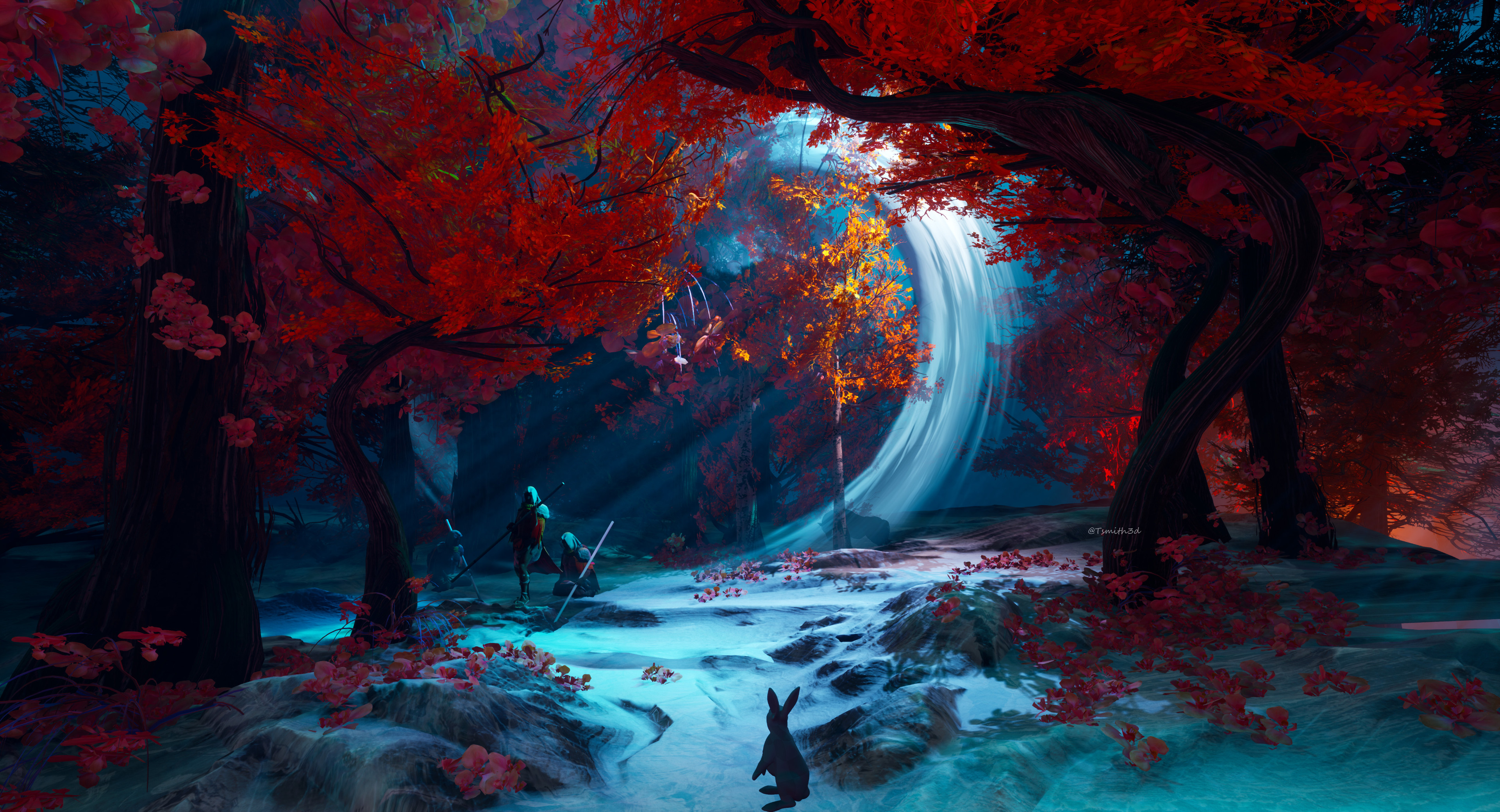 Fantasy Landscape HD Wallpaper by Tyler Smith