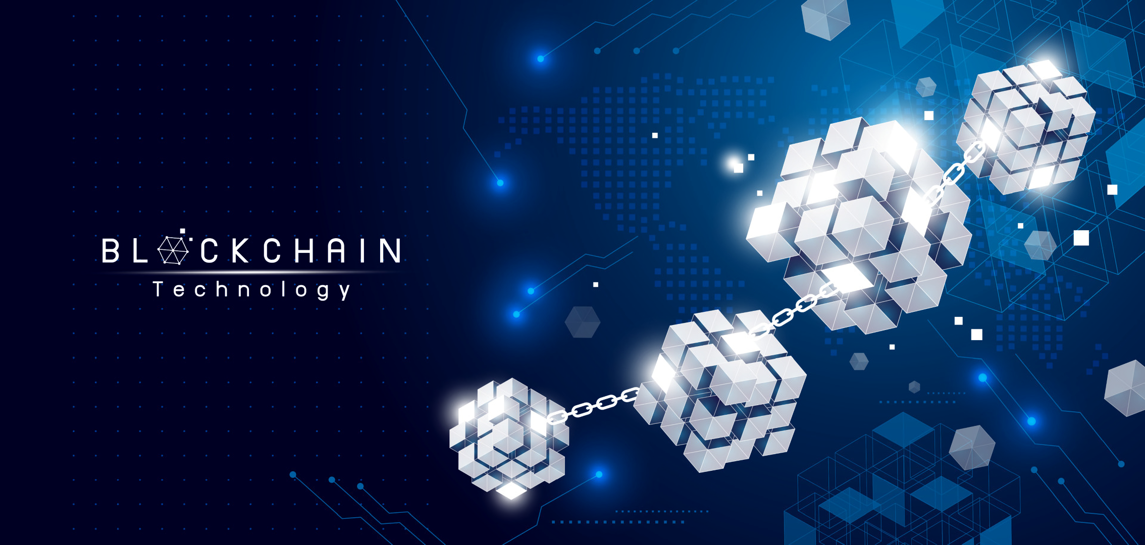 Download Technology Blockchain 4k Ultra HD Wallpaper