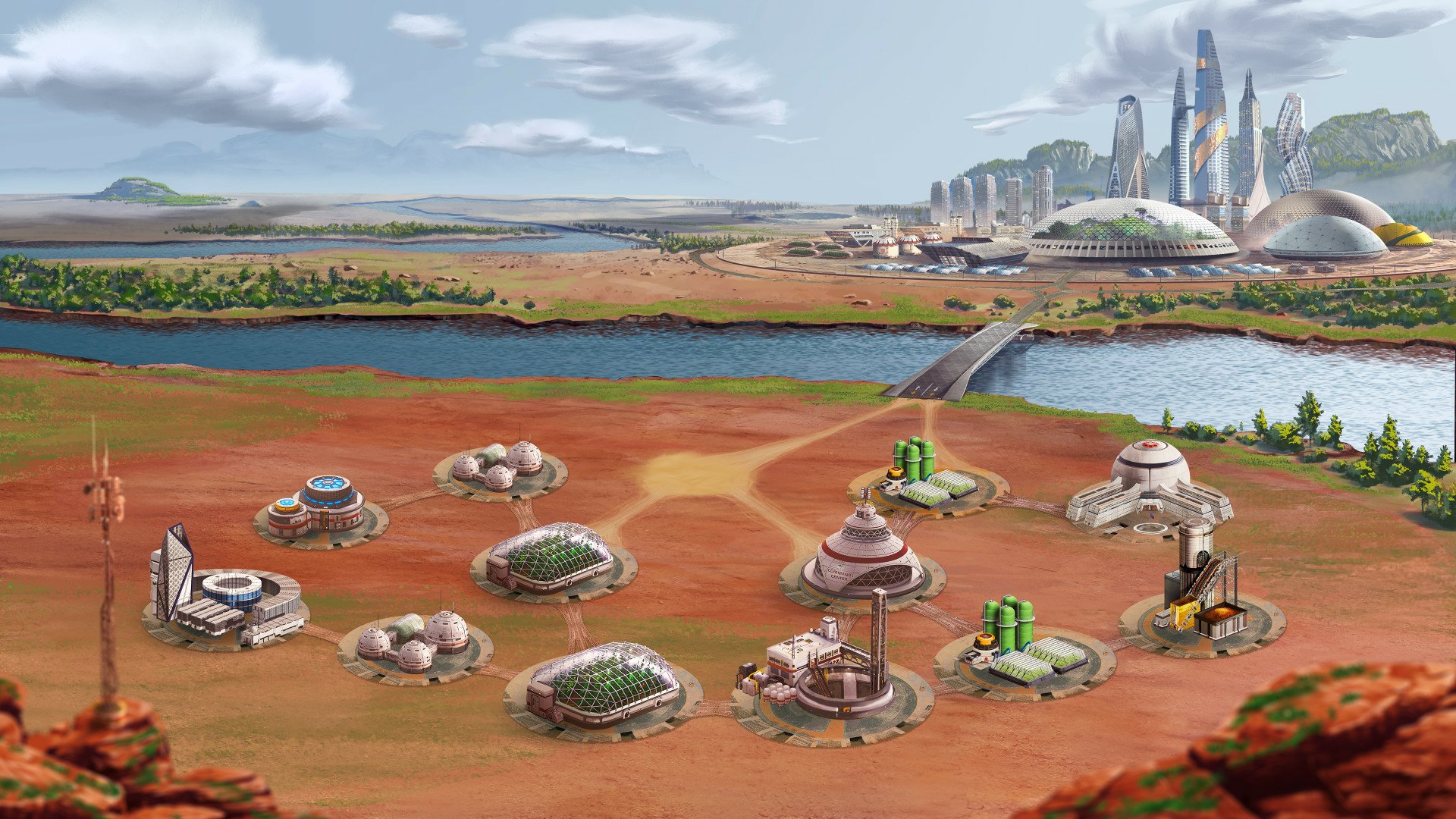 Download Video Game Terraformers HD Wallpaper