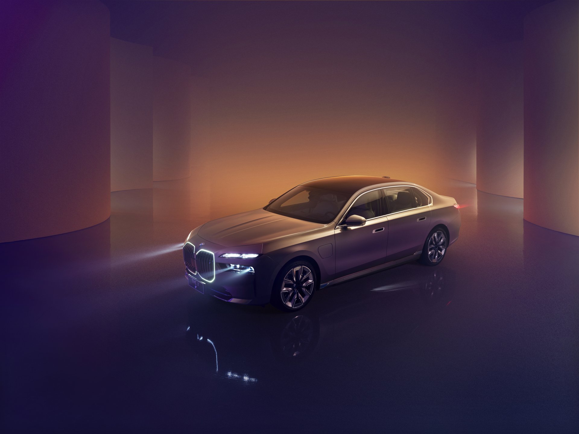 Download Vehicle BMW I7 XDrive60 4k Ultra HD Wallpaper