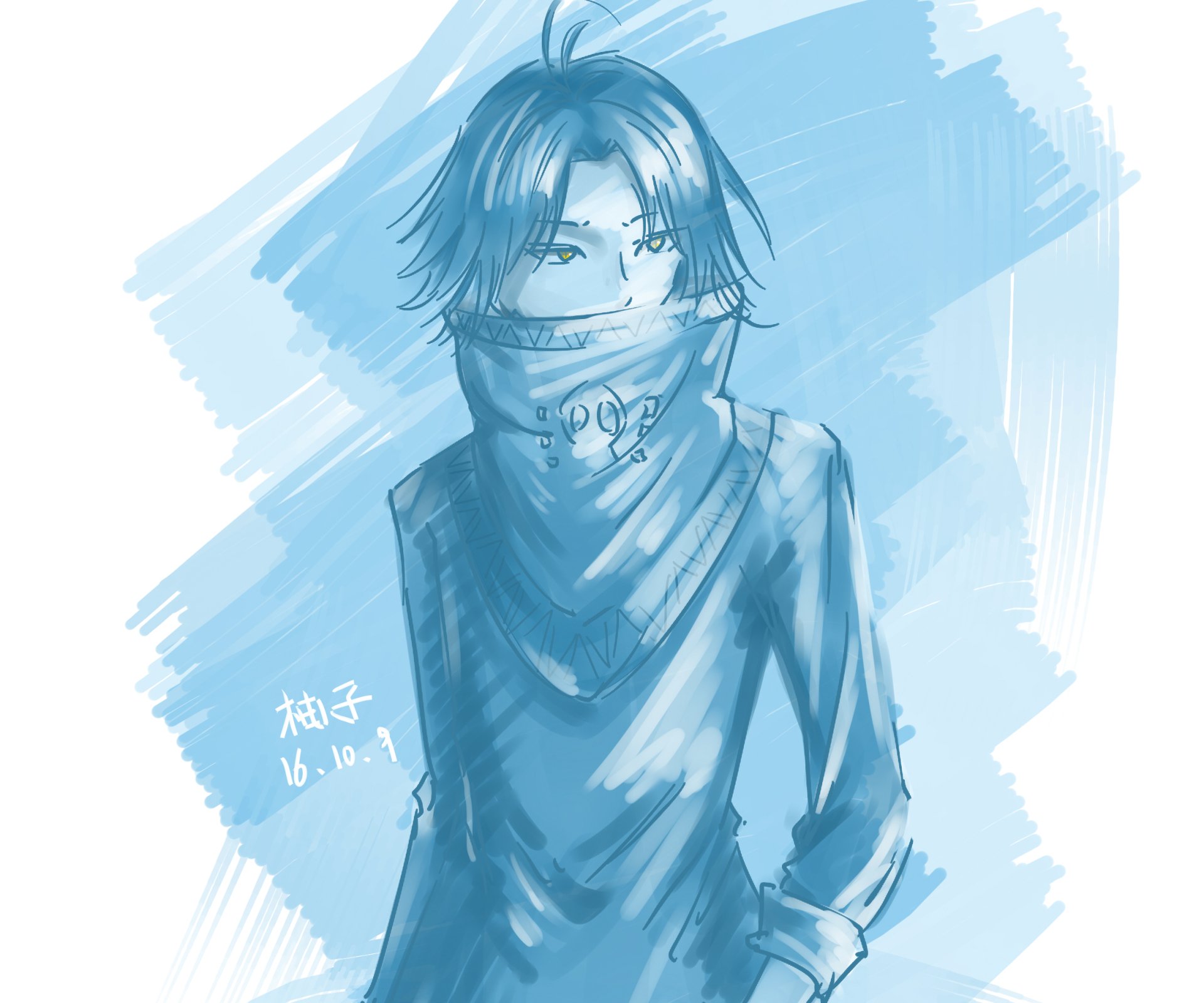 Download Feitan Portor Anime Hunter X Hunter HD Wallpaper by 柚子酱酱