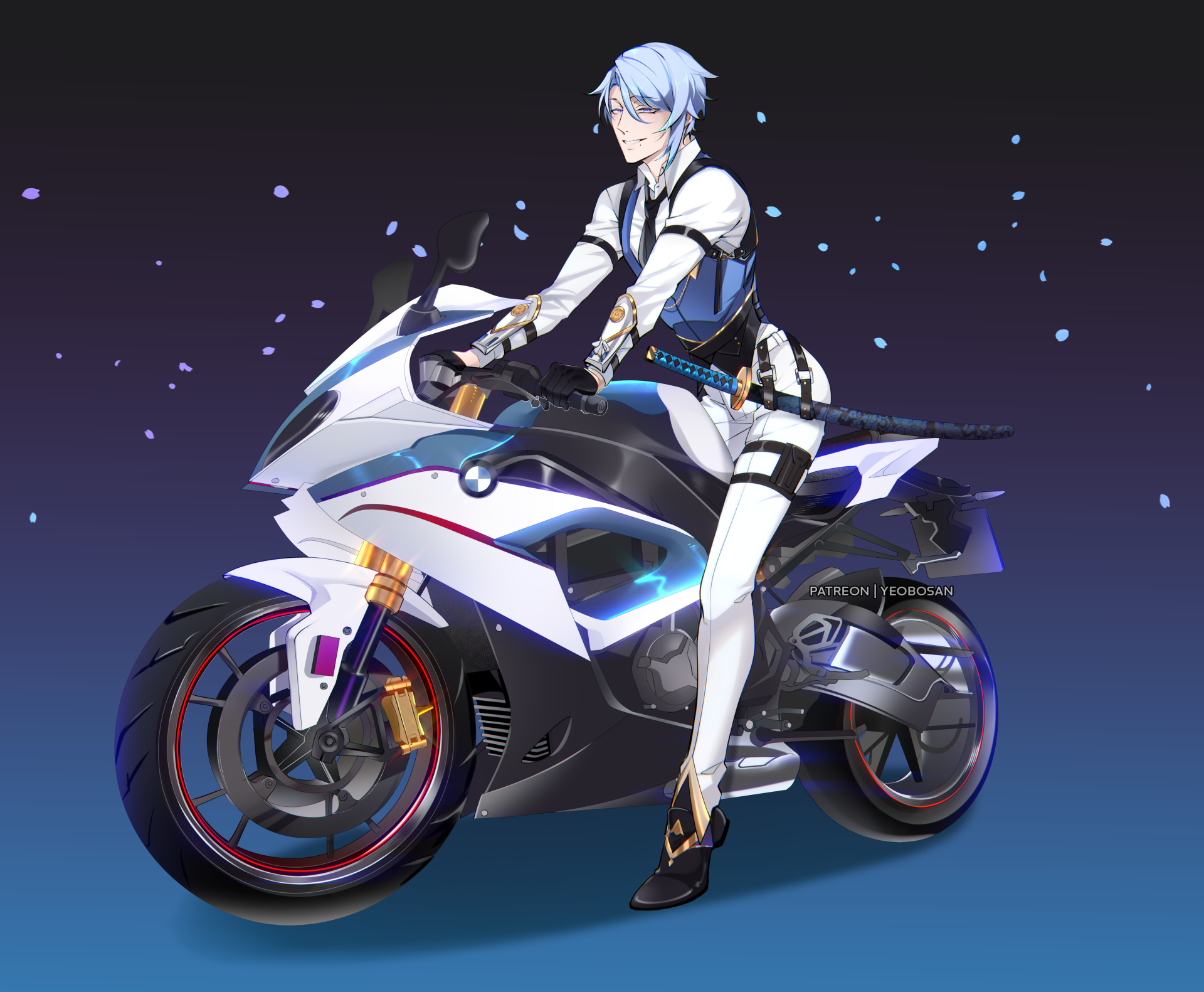 Download Kamisato Ayato Video Game Genshin Impact 4k Ultra HD Wallpaper by Yeoboさん