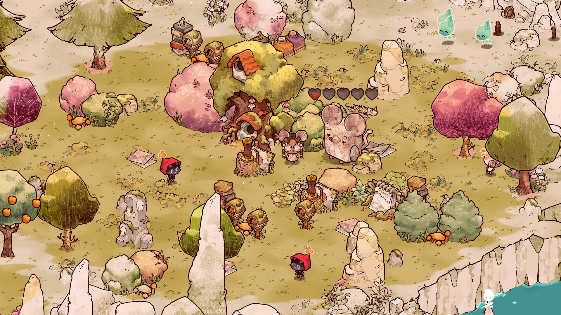 Download Video Game Cozy Grove HD Wallpaper