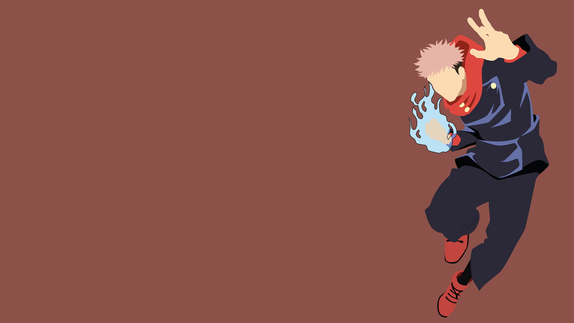 Download Yuji Itadori Anime Jujutsu Kaisen 4k Ultra HD Wallpaper by Dingier
