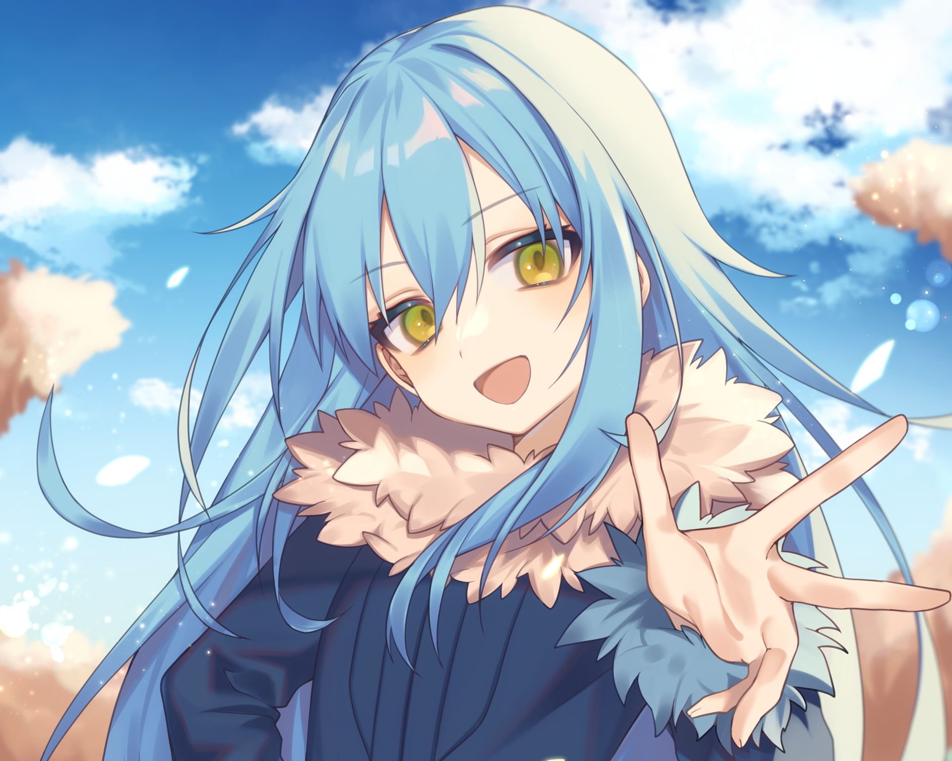 Download Rimuru Tempest Anime That Time I Got Reincarnated As A Slime 4k  Ultra HD Wallpaper