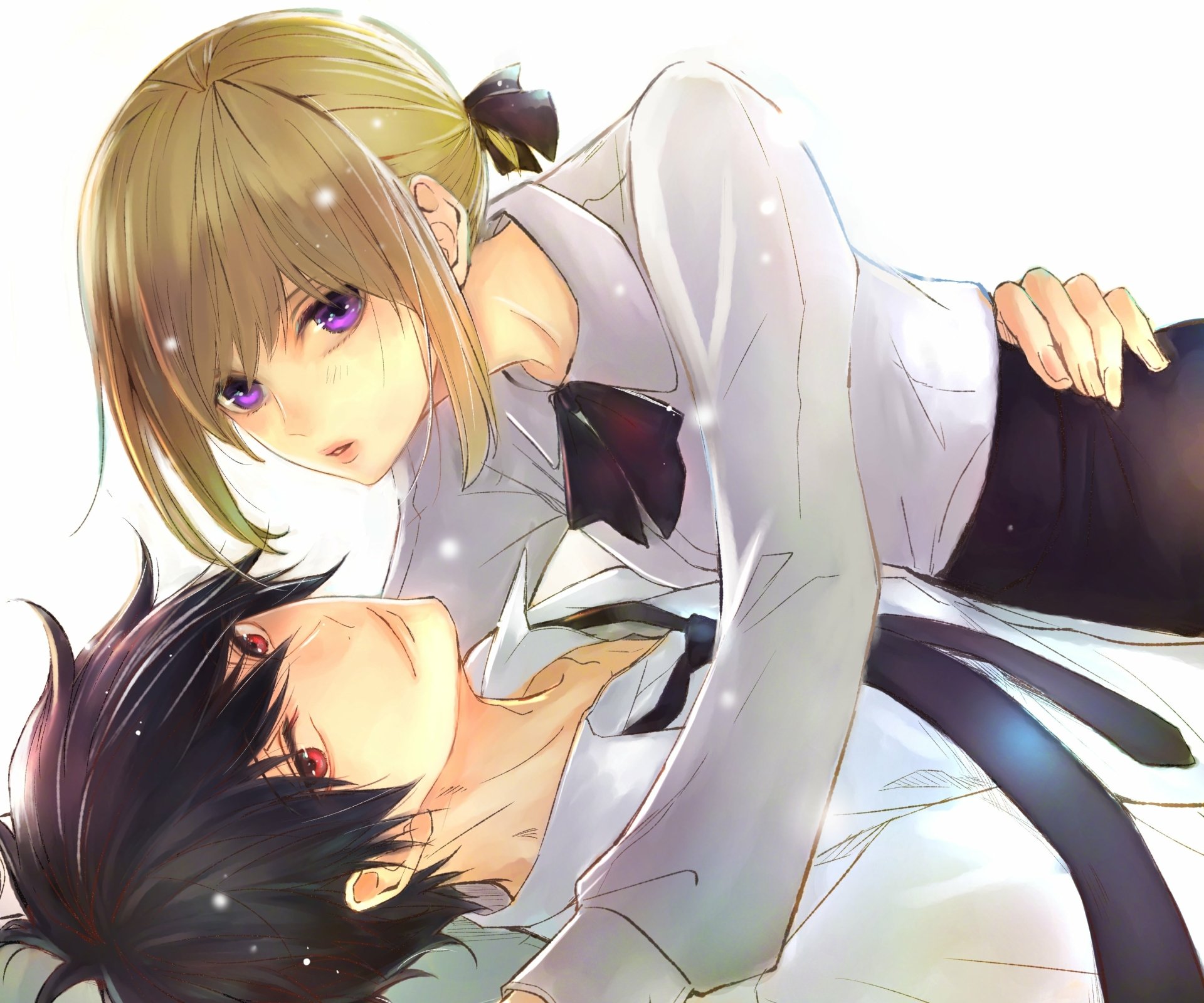 Download Fumi Nishioka Kyutaro Horikita Anime Queen's Quality HD Wallpaper