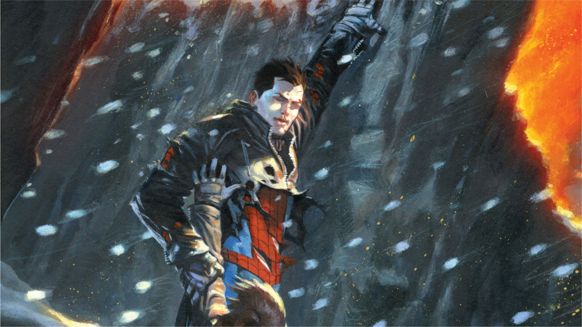 Download Peter Parker Comic Spider Man HD Wallpaper | 1989x1119 ...
