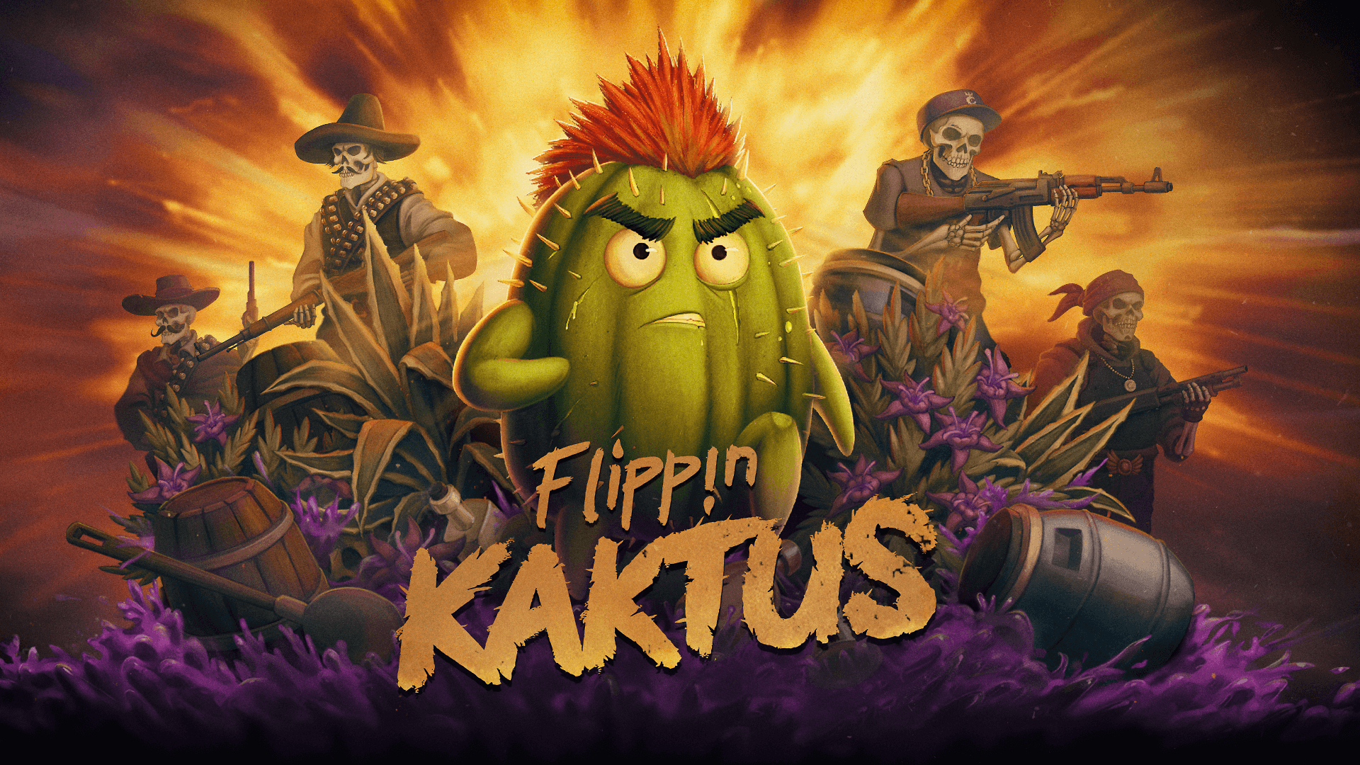 Download Video Game Flippin Kaktus HD Wallpaper