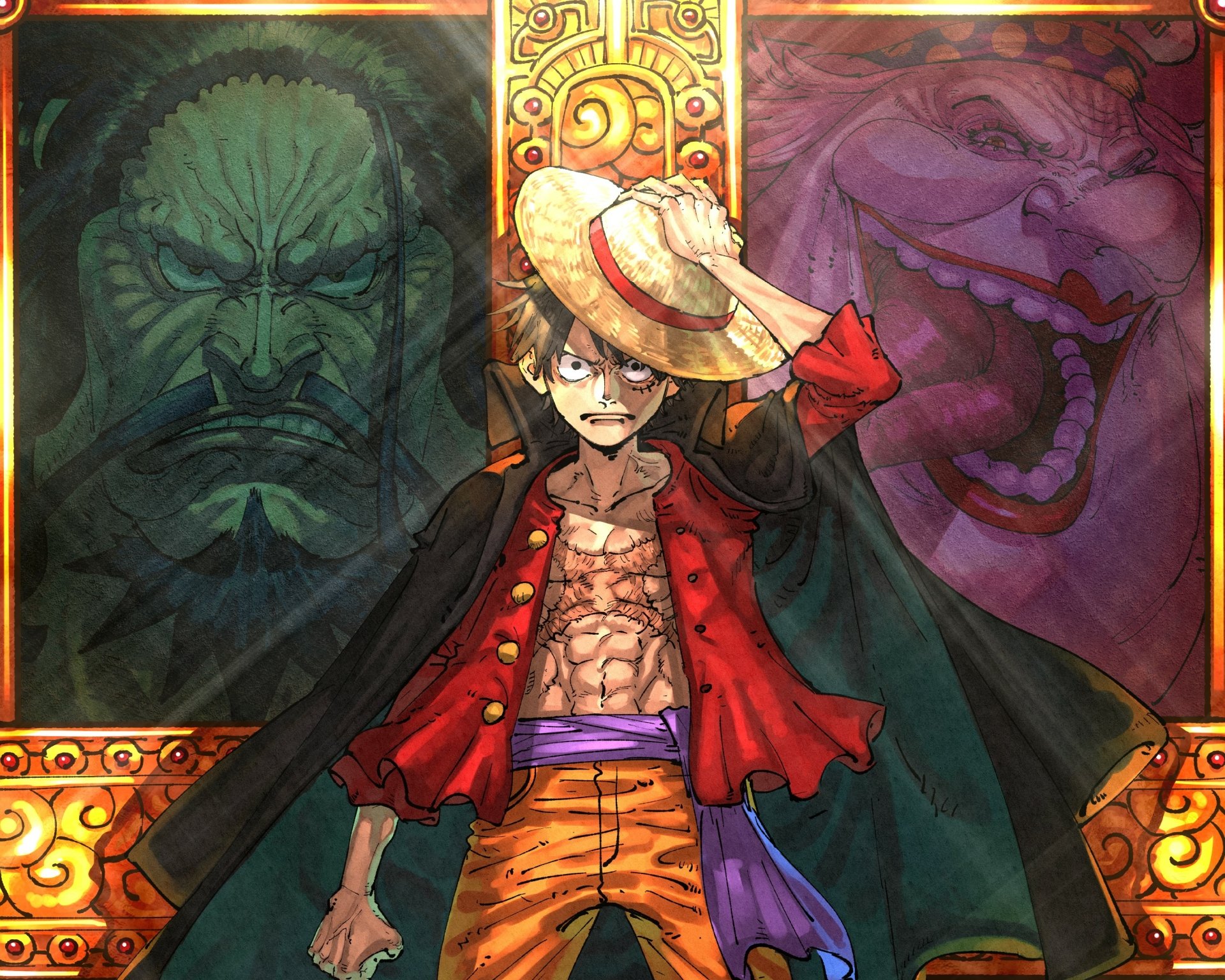 Download Monkey D. Luffy Anime One Piece HD Wallpaper by yamada