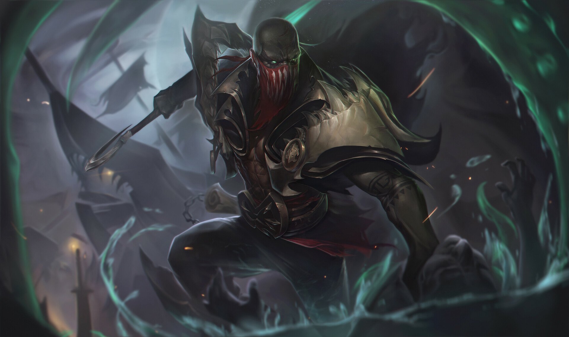 Download Pyke (League Of Legends) Video Game League Of Legends HD Wallpaper