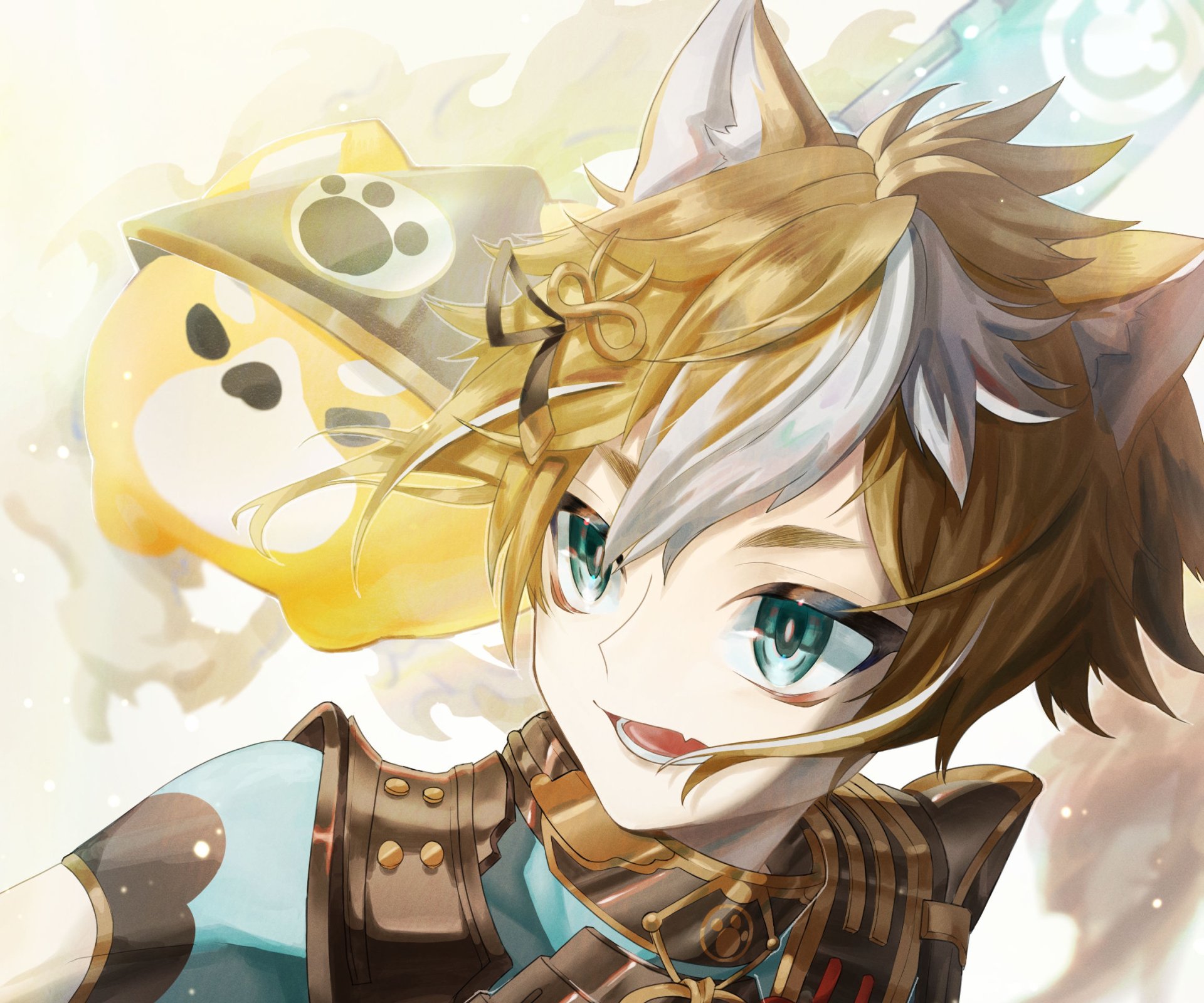 Download Shiba (Genshin Impact) Gorou (Genshin Impact) Video Game Genshin Impact HD Wallpaper