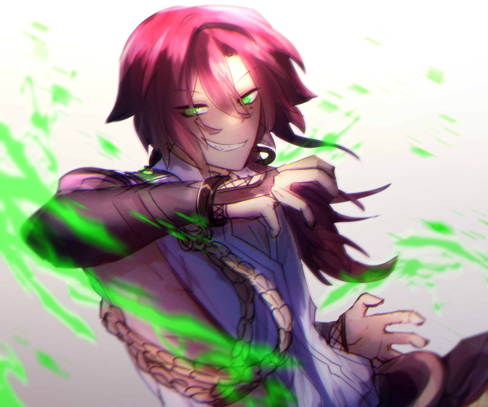 Download Shikanoin Heizou Video Game Genshin Impact HD Wallpaper by Hiseki