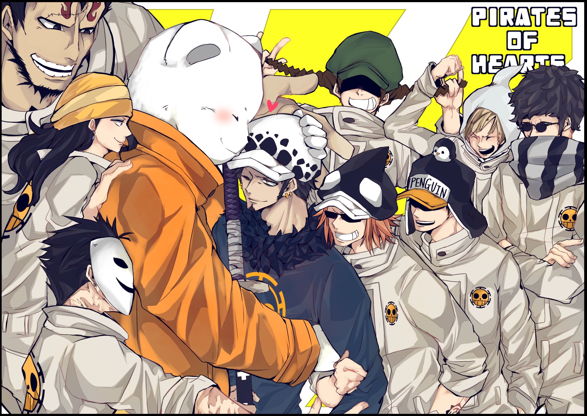 Download Bepo (One Piece) Trafalgar Law Anime One Piece HD Wallpaper by ZEA