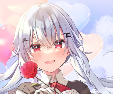 hololive Hakase Fuyuki Anime Virtual Youtuber HD Desktop Wallpaper | Background Image