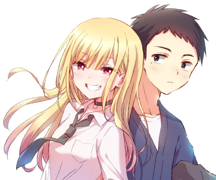 Marin Kitagawa Wakana Gojo Anime My Dress-Up Darling HD Desktop Wallpaper | Background Image