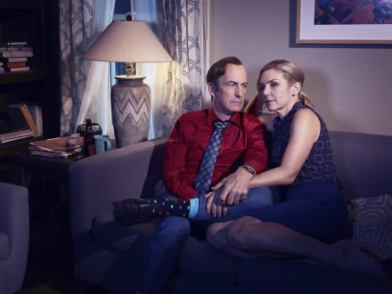 Kim Wexler Rhea Seehorn Saul Goodman Bob Odenkirk TV Show Better Call Saul HD Desktop Wallpaper | Background Image