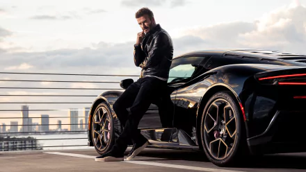 David Beckham Sports HD Desktop Wallpaper | Background Image