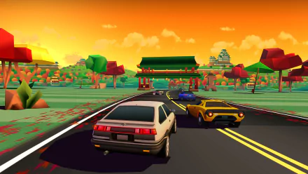 video game Horizon Chase Turbo HD Desktop Wallpaper | Background Image