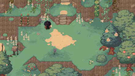 video game Little Witch in the Woods HD Desktop Wallpaper | Background Image