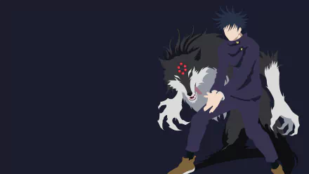 Megumi Fushiguro Anime Jujutsu Kaisen HD Desktop Wallpaper | Background Image