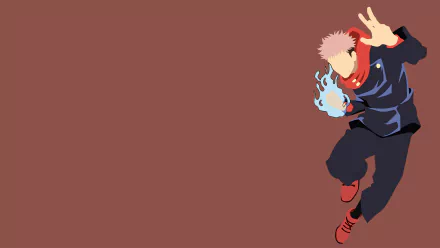 Yuji Itadori Anime Jujutsu Kaisen HD Desktop Wallpaper | Background Image