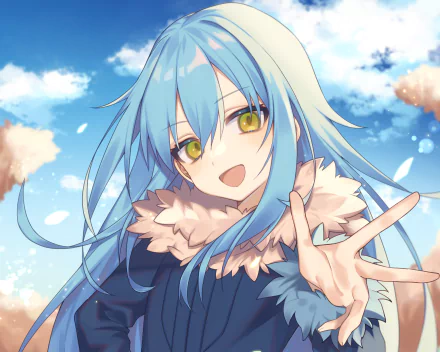 Rimuru Tempest Anime That Time I Got Reincarnated as a Slime HD Desktop Wallpaper | Background Image