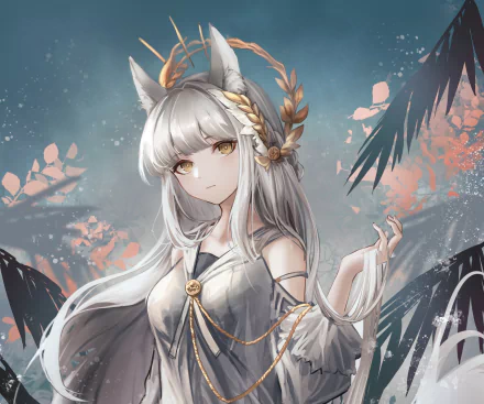 Platinum (Arknights) video game Arknights HD Desktop Wallpaper | Background Image