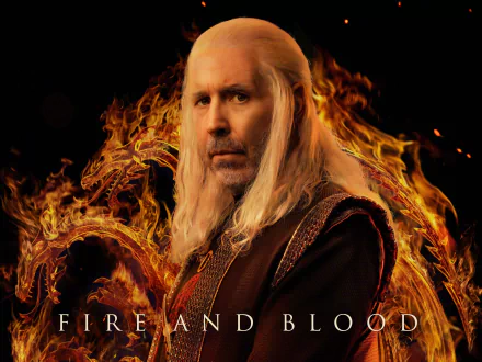 Viserys Targaryen Paddy Considine TV Show House of the Dragon HD Desktop Wallpaper | Background Image