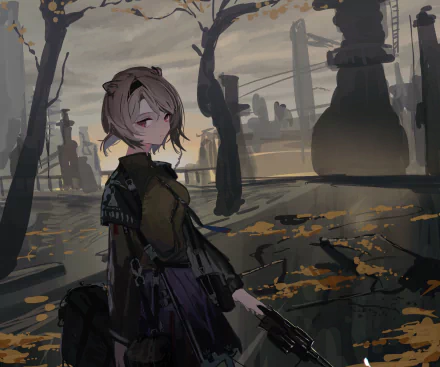Absinthe (Arknights) video game Arknights HD Desktop Wallpaper | Background Image