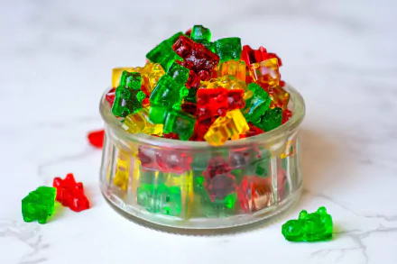 food gummy bear jelly beans HD Desktop Wallpaper | Background Image
