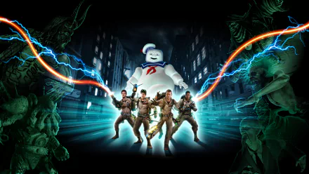 Stay Puft Marshmallow Man video game Ghostbusters: The Video Game HD Desktop Wallpaper | Background Image