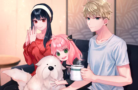 Loid Forger Bond (Spy x Family) Yor Forger Anya Forger Anime Spy x Family HD Desktop Wallpaper | Background Image