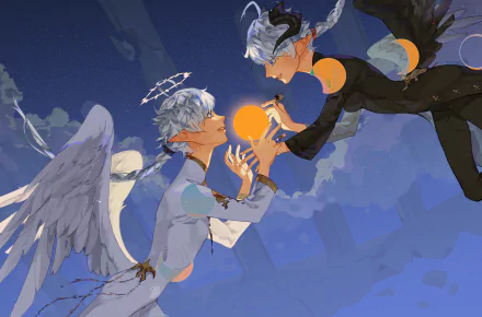 Alphinaud Leveilleur Alisaie Leveilleur video game Final Fantasy XIV HD Desktop Wallpaper | Background Image