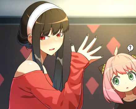 Anya Forger Yor Forger Anime Spy x Family HD Desktop Wallpaper | Background Image