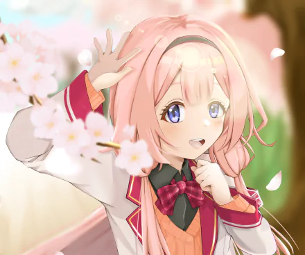 Suo Sango Anime Virtual Youtuber HD Desktop Wallpaper | Background Image