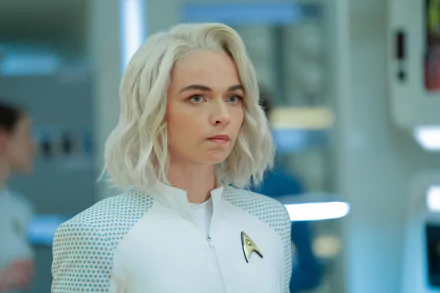 Christine Chapel Jess Bush TV Show Star Trek: Strange New Worlds HD Desktop Wallpaper | Background Image