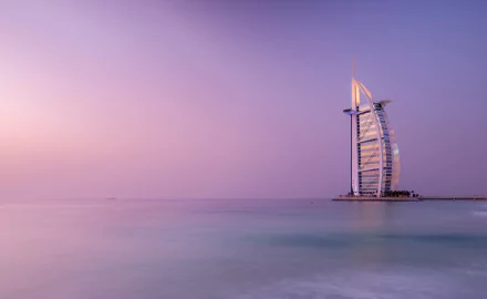 man made Burj Al Arab HD Desktop Wallpaper | Background Image