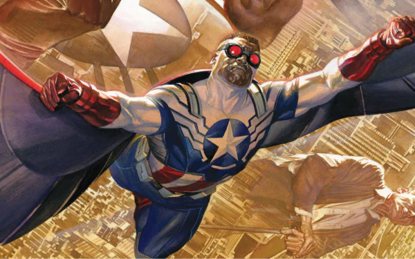 Sam Wilson Comic Captain America HD Desktop Wallpaper | Background Image
