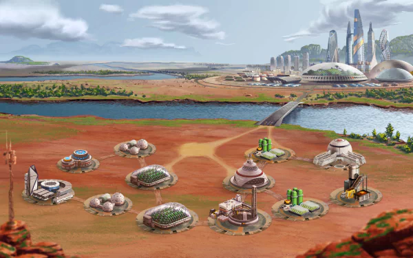 video game Terraformers HD Desktop Wallpaper | Background Image