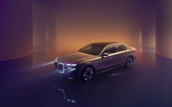 vehicle BMW i7 xDrive60 HD Desktop Wallpaper | Background Image