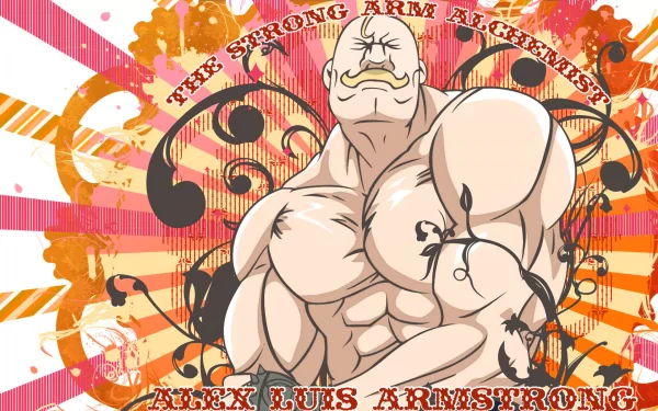 Alex Louis Armstrong Anime Fullmetal Alchemist HD Desktop Wallpaper | Background Image