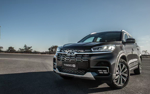 vehicle Chery Tiggo 8 HD Desktop Wallpaper | Background Image