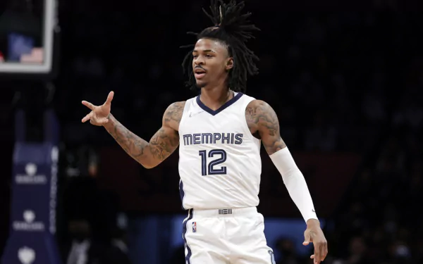 Ja Morant Sports HD Desktop Wallpaper | Background Image